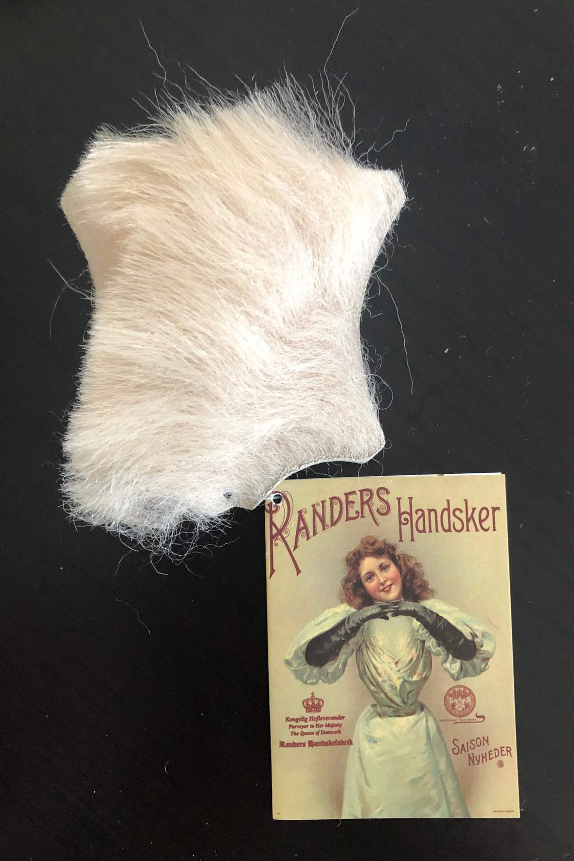 Randers Handsker I med kanin - sorte - til damer - Hos Lohse