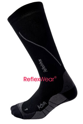 Reflexwear - Sport Active Kompressions Sokker - Sorte