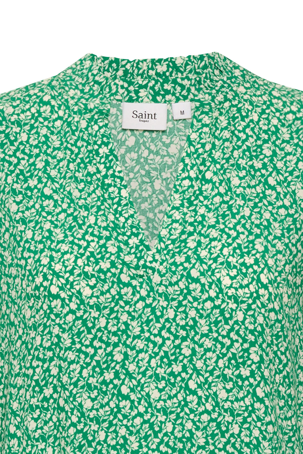 Saint Tropez Hos Dress - flagrende - Lohse grøn sommerkjole & snit -løst smuk
