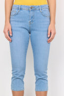 SoyaConcept - SC-Kimberly 14-B - Denim Capri Jeans - Light Blue