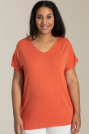 Sandgaard - Amsterdam T-shirt - Basis - EcoVero - Chili Orange