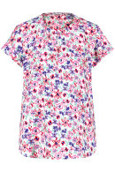 Gerry Weber - Løs Blomsterprint Bluse - EcoVero - Pink