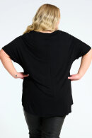 No.1 by OX - T-shirt Basic - Viskose - Black