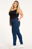 No.1 by OX - Denim Leggings - Tynde & Super Stræk - Black