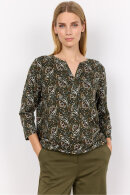 SoyaConcept - SC-Felicity AOP 476 - Paisley Print T-shirt - Olive