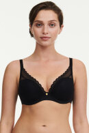 Chantelle EasyFeel - Norah Chic Plunge T-shirt Bra - Bøjle Bh & Fyld - Black