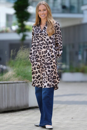 Prepair - Luna Dress - Loose Fit Kjole - Leopard