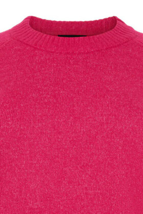 No.1 by OX - Sweater Pullover Ballonærmer - Pink