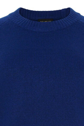 No.1 by OX - Sweater Pullover Ballonærmer - Hot Blue