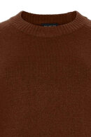 No.1 by OX - Sweater Pullover Ballonærmer - Mocca Brown