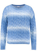 Gerry Weber - Jumper Pullover - Kabelstrik - Blue-White