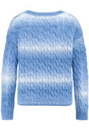 Gerry Weber - Jumper Pullover - Kabelstrik - Blue-White