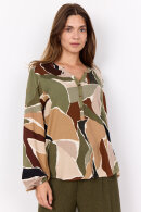 SoyaConcept - SC-Ilana 1 - Print Bluse - Olive