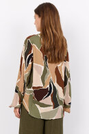 SoyaConcept - SC-Ilana 1 - Print Bluse - Olive