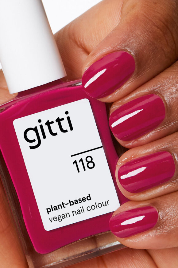 Gitti - Nail Polish 118 - Neglelak - Raspberry Red