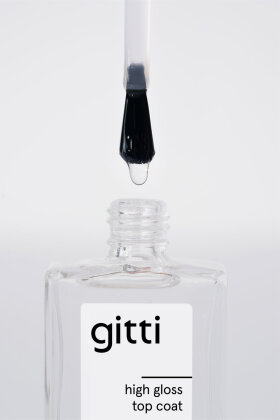 Gitti - High Gloss Top Coat - Blank Klarlak