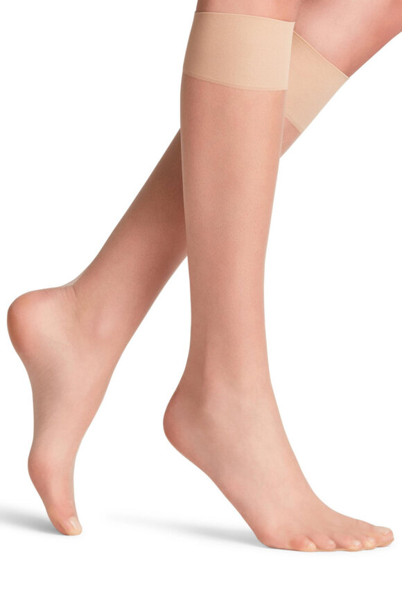 Falke - Shelina 12 D Knee-High - Knæstrømpe - Powder