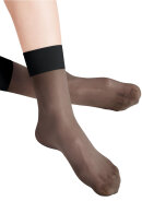 Falke - Pure Matt 20 D Ankle Sock - Ankelstrømpe - Black