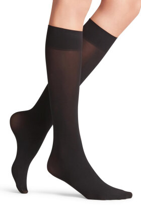 Falke - Pure Matt 50 D Knee-High - Knæstrømpe - Black