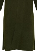 No.1 by OX - Long Coatigan - Lang Poncho - Dark Army Green