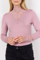 SoyaConcept - Sc-Marica 20 - Langærmet Blonde Turtleneck - Rose