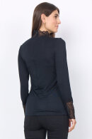 SoyaConcept - Sc-Marica 20 - Langærmet Blonde Turtleneck - Sort