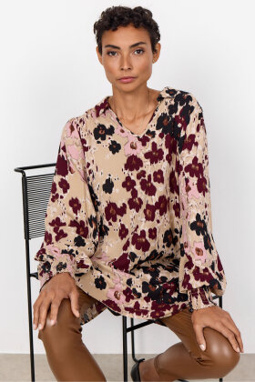 SoyaConcept - SC-Irena 2 - Tunika Bluse - Wine