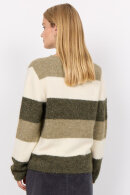 SoyaConcept - SC-Ilene 1 - Stribet Pullover - Olive