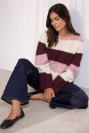 SoyaConcept - SC-Ilene 1 - Stribet Pullover - Wood Rose