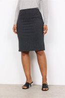 SoyaConcept - SC-Iva 1 Skirt - Nålestribet Gabardine Nederdel - Grey