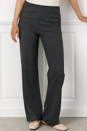 SoyaConcept - SC-Iva 2 Pants- Nålestribet Gabardinelook - Grey