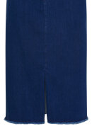 No.1 by OX - Lang Denim Nederdel - Denim Blue