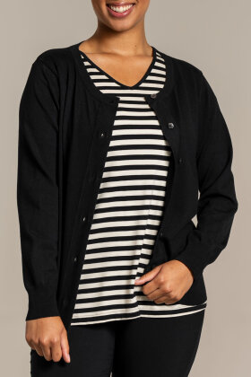 Sandgaard - Helsinki Cardigan - Strik - Black