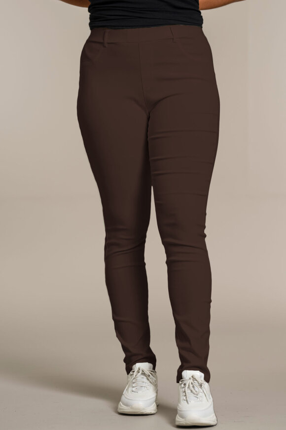 Sandgaard - Copenhagen Bengaline Leggings - Brown