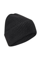 SoyaConcept - SC-Frauke 2 Hats - Ribstrikket Hue - Black