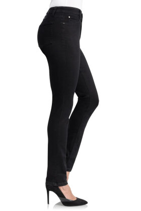 Wonderjeans - Classic Jeans - Regular Mid Waist & Straight Leg - Black