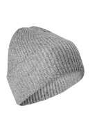 SoyaConcept - SC-Frauke 2 Hats - Ribstrikket Hue - Grey