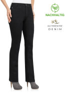 Wonderjeans - Bootcut Jeans - Mid Waist & Wide Leg - 4Ever Pure Black