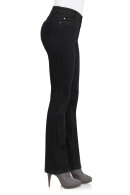 Wonderjeans - Bootcut Jeans - Mid Waist & Wide Leg - 4Ever Pure Black