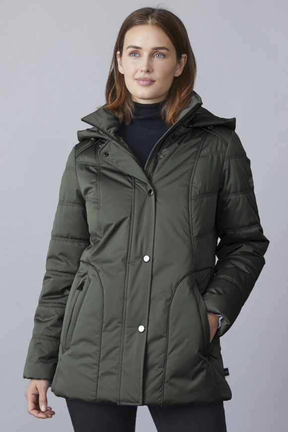 Junge - Kendall Qulited Jacket - Grey Green