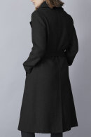 Junge - Kylie Long Wool Jacket - Uldfrakke Lang - Black