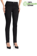 Wonderjeans - Classic Jeans - Regular Mid Waist & Straight Leg - Black