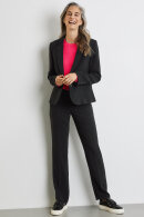 Gerry Weber - Klassisk Kort Blazer Jakke - Med Revers - Navy