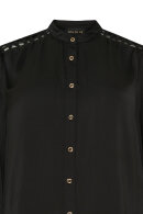 No.1 by OX - Ribbon Shirt - Skjorte m Detaljer - Black