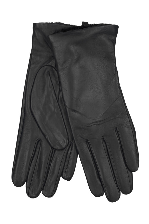 Orchid - Finger Touch Gloves - Skindhandsker - Black