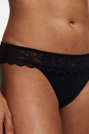 Chantelle EasyFeel - Floral Touch - Tanga - Black