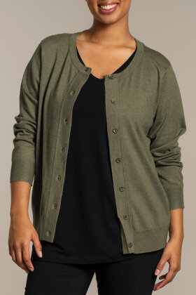 Sandgaard - Helsinki Cardigan - Strik - Army