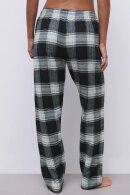 Femilet - Heat Pyjamas Pants - Ternet Flannel Bukser -  Black