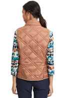 Betty Barclay - Woven Waistcoat - Varm Vest - Thrush