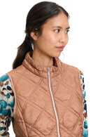 Betty Barclay - Woven Waistcoat - Varm Vest - Thrush